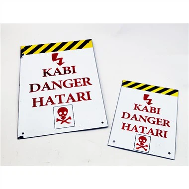 Kundenspezifisches Hochspannungs-Gefahrenschild